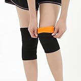 [JASDESIGN] 膝ウォーマー 膝サポーター 保温 2枚 温める 裏起毛 膝暖 冷え 膝温め ひざ暖め メンズ レディース 高齢者 ウォーキング 男女兼用 JM-258 (M)
