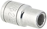 SK Hand Tool 43907 12 Point 1/4-Inch Drive Standard Socket, 7/32-Inch, Chrome [並行輸入品]