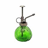 (SOWAKA) アンティーク 調 霧吹き 園芸 ミスト ガラス インテリア 雑貨 観葉植物 3色 カラー (グリーン)