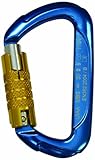3M DBI-SALA Rollgliss Technical Rescue 8700200 D Rescue Carabiner, Small Offset, Alum, 5/8-Inch Auto