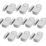 GetTen 10Pcs Wireless Home Door Window Burglar DIY Safety Security ALARM System Magnetic Sensor [並行輸
