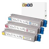 OKI 用 TC-C3B2 再生トナーカートリッジ シアン マゼンタ イエロー 各1本 計3本 大容量