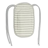 赤ちゃん用 保冷シート 抱っこひも ベビーカー 兼用 ひえひえマット 保冷剤１個付き FREE グレーボーダー