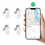 MOKING 紛失防止トラッカー スマートトラッカー 「探す」に対応 (iOS端末のみ) 紛失防止タグ 小型GPS発信機 キータグ 財布忘れ