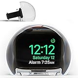 ナイトウォッチ拡大時計ドック Apple Watch用 – ナイトスタンド充電ステーション | アラームとディスプレイ | 究極のベッドサイドナイトモードスタンド