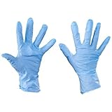 Aviditi GLV2010S Nitrile Industrial Grade Gloves Powder-Free, Blue, Small (Case of 100) [並行輸入品]