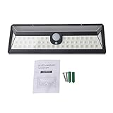 RaiFu ソーラーライト LEDソーラーライト ソーラーパワード 人感センサーライト 4モード 壁ランプ 赤外線ボディセンサー 三方誘導 壁ライト 防水 太陽光発電 屋外照明 玄関 廊下 軒先　駐車