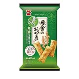 岩塚 田舎のおかき 青のり味 8本