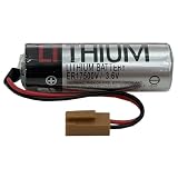 HIGHAKKU TOSHIBA 対応 ER17500V / 3.6V 互換 電池 (褐色 コネクター)