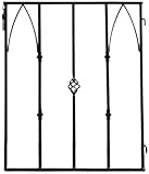 モダンエクステリアフェンス ゲート 単品 幅68.50cm×高さ90cm IEF-GT