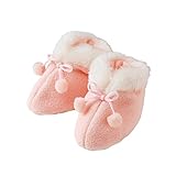 [ミキハウス] MIKIHOUSE 【ミキハウス(ベビー)】 【クリアケース付】ファー付きブーティ （12cm） 43-9301-356 ピンク