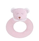 Angel Dear Ring Rattle, Pink Bear by Angel Dear