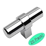 Cosmas ® 181 CH光沢クロムキャビネットバーハンドルプルノブ – 2 " Long – 20パック