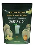 Naturecan (ネイチャーカン) ホエイプロテイン (プロテイン 21g) ダイエット 低糖質 低脂質 (600g 20食分 芳醇メロン味)