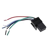 D DOLITY HFV6　サポート　車リレー　24V 30A SPDT 5ピンソケット1パック　交換性　便利性