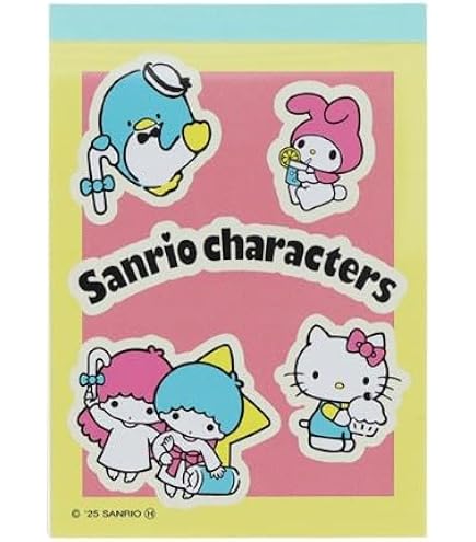 Amazon.co.jp: リトルツインスターズ キキララ ピックアップメモ メモ