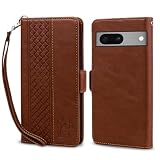 【いphone12 ケース 手帳型】 いphone12 pro ケース 手帳型 スマホケース iphone 12 iphone 12 ケース 財布型 iphone12ケース 磁石開閉式 水平ブラケット カード収納ポーチ 財布型ケース 衝撃保護 軽量で薄く、着脱が簡単 高品质 PU 皮革 かわいい子犬柄 男女兼用 iphone 12/12 pro ケース [6.1インチ][茶色]