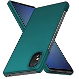 Sony Xperia 5 V SO-53D専用ケースカバー 薄型 軽量 Sony Xperia 5 V SO-53D保護カバー Xperia 5 V SO-53D SOG12保護スマホカバー Xperia 5 V SO-53D上質PCカバー docomo Sony Xperia 5 V SO-53D au SOG12対応スマートフォンケースカバー 両用タッチペン付き ダークグリーン