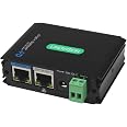 Switch PoE Gigabit 5 Ports Industriel – 4 Ports PoE 30W, Entrée DC9-54V – Pour Solaire, Camping-car, VoIP – IP40, -40°C à 80°C - 4