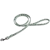 [LaLUCA GOODS] リード 犬 猫 しばおもい 散歩 和柄 唐草柄 犬用品 ペットグッズ ペット用品 ドッグ 唐草模様 和風 軽量 イヌ 緑 グリーン