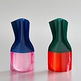 D-BROS フラワーベース ビニール製花瓶　2点セット 816F-PR