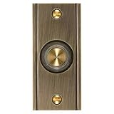 Thomas & Betts dh1631l Lightedホワイトドアチャイム押しボタン有線のチャイムシステム 1 DH1631L 1