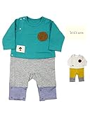 【子供服】 kids zoo (キッズズー) 接結セパレート風Ｔオール 70cm，80cm W54702