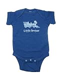 Sunshine Mountain Tees Baby Boys Train Little Brother一体型ボディスーツ