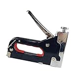FLAMEER ステープル　ハンドタッカー　強力 　T型 ドア型対応　3 in 1　DIY木工工具　ガンタッカー