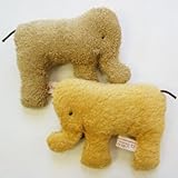 (カリスト) Kallisto ｵｰｶﾞﾆｯｸｺｯﾄﾝ ミニがらがら ぞう ／イエロー