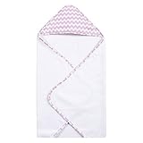 Trend Lab Orchid Bloom Chevron Hooded Towel, Purple by Trend Lab [並行輸入品]