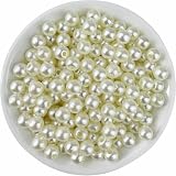 パールビーズ パール 真珠 穴付き ビーズ パーツ 材料 DIY ハンドメイド 手芸 手作り (12mm 120個) ND-0444-R05-12mm×120