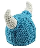 (ウミサト)umisato未来屋 ベビー キッズ 男女兼用 ニット帽 バイキング 帽子 海賊 (ブルー)