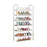HomeSailing シューズラック可動棚 組み立て式靴棚 下駄箱 玄関収納 省スペース