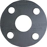 [3613143]クリンガー　膨張黒鉛ガスケット（ステンレス爪付鋼板入り）　５枚入り PSM10K15A
