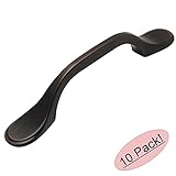 Cosmas ® 9533orbオイルはブロンズキャビネットハードウェアFootedハンドルプル – 3 "インチ( 76 mm )穴中心 – 10パック