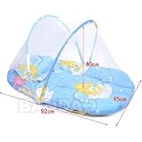 ベビー蚊帳　折り畳みタイプ　持ちやすい　便利　軽量