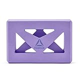 リーボック(Reebok) ヨガ ブロック シェイプドタイプ 軽量 【パープル】 TKS91RB087