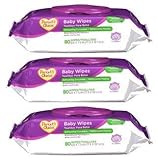 Parent's Choice Baby Wipes Value Pack Cucumber 240 Count by Parent's Choice [並行輸入品]