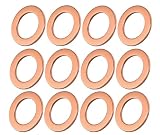 ドレンパッキン ニッサン用 M12×20mm×1mm,11026-01M00 19-17005,12個セット