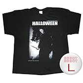ハロウィン ロブ・ゾンビ版Tee／Halloween Stance T-Shirt ホラー映画Tシャツ L【並行輸入】
