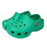 ベビー用 サンダル クロックス風 I LOVE papa&mama サンダル 男の子 女の子（グリーン13cm）