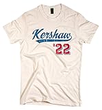 クレイトンKershawスクリプトアイボリーXXL