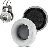 イヤーパッド For AKG Q701 K601 K701 K702 K612PRO K712PRO に対応 交換 用 ヘッドホンパッド 防止音漏れ防止 <1組 > なんしつ 高密度フォームRuiMi（グレー）
