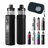 【X2】 VOOPOO DRAG X2 ドラッグ X2 FlavorKitchenオリジナルポーチセット/VAPE 電子タバコ スターターセット (Spray Black)