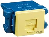 パナソニック(Panasonic) 情報モジュラジャック CAT6 イエロー NR3170Y