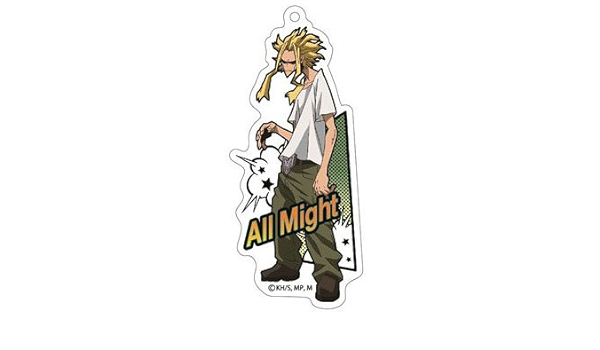 Amazon 僕のヒーローアカデミア J オールマイト トゥルーフォーム アクリルキーホルダー アニメ 萌えグッズ 通販