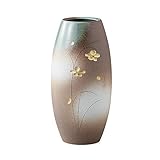 万葉庵 草花紋 長花入 140-58-85