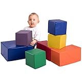 costway 7ピースセットPUフォームBig Building Blocks for Kids +無料e-book