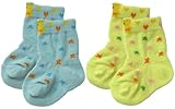 ベビーストーリー 2足組 ひよこ 新生児ソックス 7cm - 9cm 6025-CS 脱げにくい仕様 日本製